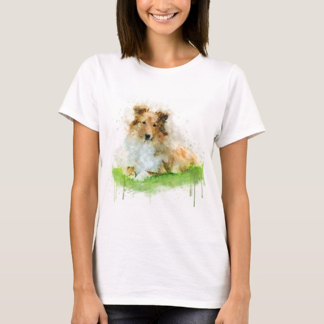 Camiseta Shetland Sheepdog / Sheltie (Frente)