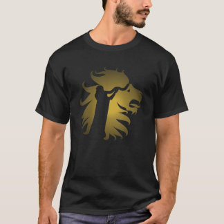 Camiseta Shfar no Leão de Judah no Dourado