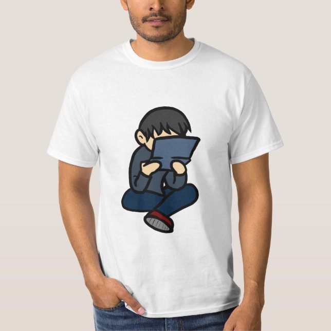 Camiseta Shh! Eu estou jogando o video games (Frente)