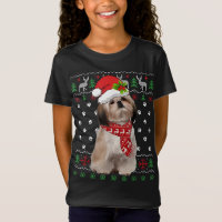 Shh Tzu Dog Puppy Xmas Paj