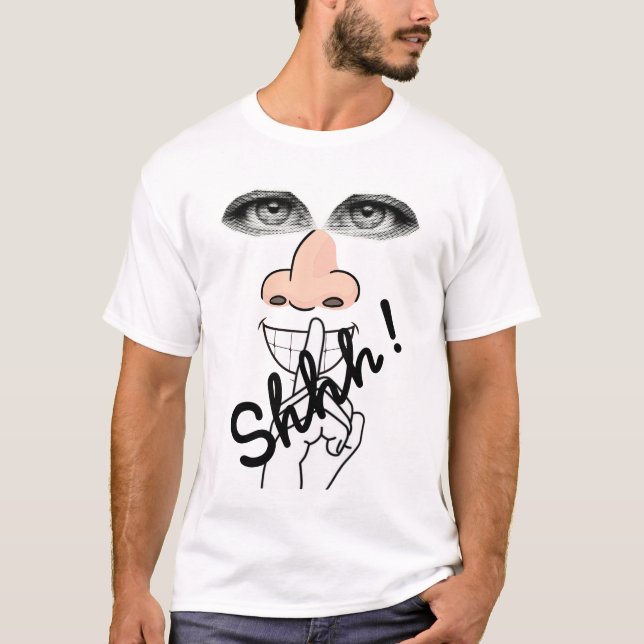 Camiseta shhh (Frente)
