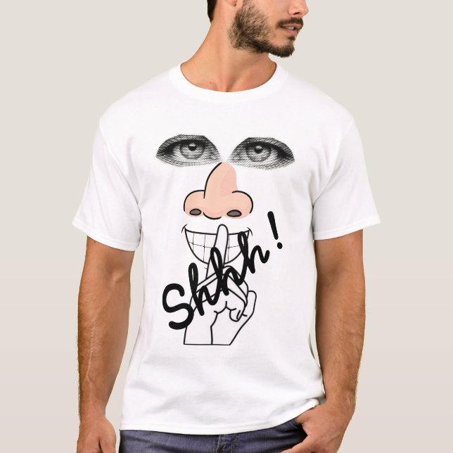 Camiseta shhh (Frente)