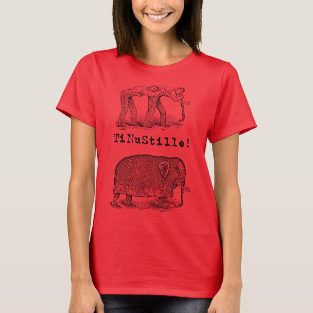 Camiseta "shhh..." (dama) (Frente)