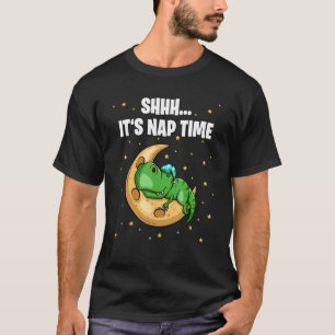 Camiseta Shhh, é o Nap Time Sleepy Rex