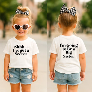 Camiseta shhh... eu tenho um segredo Estou Indo Ser uma Gra