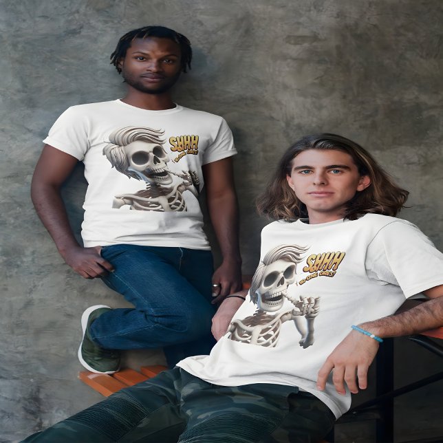 Camiseta SHHH. Ninguém Se Importa Com Única E Quirky (Criador carregado)