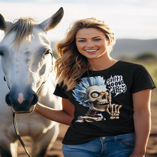 Camiseta SHHH. Ninguém Se Preocupa Com O Fantasma