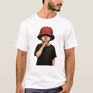 Camiseta Shhh Silêncio Por Favor | Arte de Rua Min