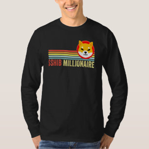 Camiseta Shib Millionaire Shiba Inu Coin Shib Cryptocurry