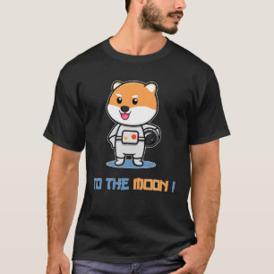 Camiseta $Shib Para A Lua: Shiba Inu Coin Shiba Token Cryp