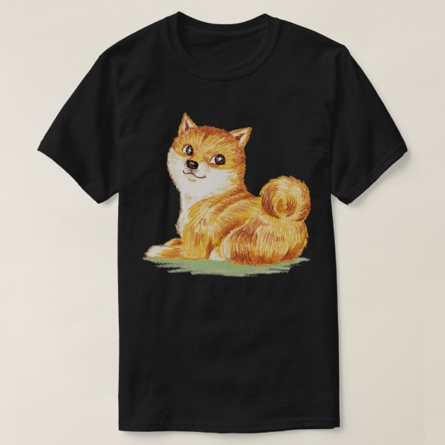 Camiseta Shiba (Frente do Design)