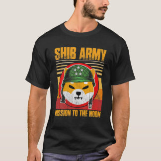 Camiseta Shiba Army Shiba Inu Coin Crypto Token Cryptocuror