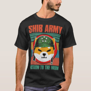 Camiseta Shiba Army Shiba Inu Coin Crypto Token Cryptocurre