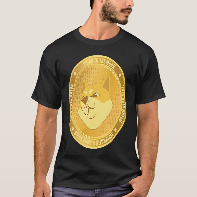 Camiseta Shiba Coin Millionaire Crypto HODL Shiba Inu Coin (Frente)