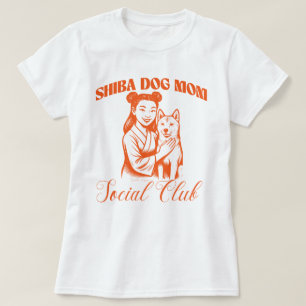 Camiseta Shiba Dog Mãe do Clube Social Cachorro Dog Dover G