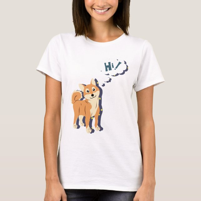 Camiseta Shiba Inu (Frente)