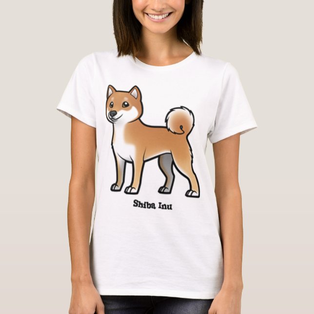 Camiseta shiba inu (Frente)