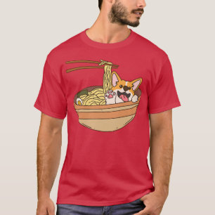 Camiseta Shiba Inu ama Ramen Noodles Comida 2820 japonesa