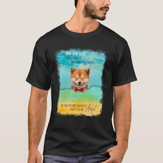 Camiseta Shiba Inu Aniversário Para Crianças Adultos Adulto (Frente)