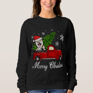Camiseta Shiba Inu Cachorro Andando na Rua Vermelha Decoraç