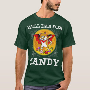 Camiseta Shiba Inu Cachorro Dabbing Moon Bat Vai Pai Para D