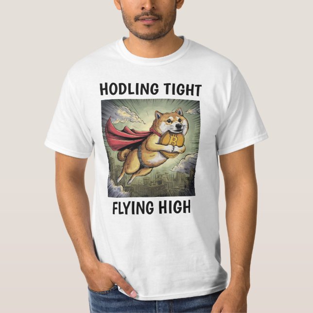 Camiseta Shiba Inu Cão Branco (Frente)