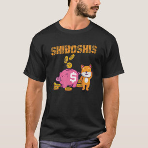 Camiseta Shiba Inu Coin Crypto, de Shiboshi