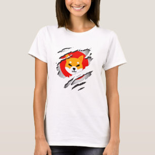 Camiseta SHIBA INU criptomoeda - SHIBA INU Crypto SHIB