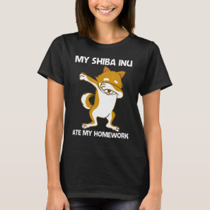 Camiseta Shiba Inu Cuta Para Crianças Meninos Japão Raça An