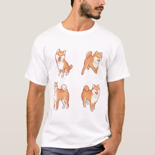 Camiseta Shiba inu Delight � Bela Arte Animal