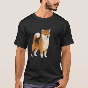 Camiseta Shiba Inu Dog Mãe e Pai 13