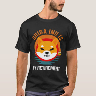 Camiseta Shiba Inu É O Meu Armário De Banda-De-Aposência