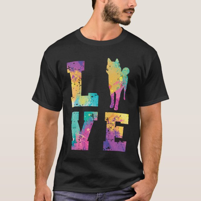 Camiseta Shiba inu Love (Frente)