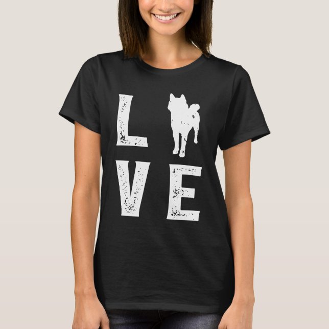 Camiseta Shiba inu Love (Frente)