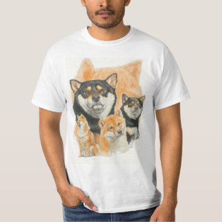 Camiseta Shiba Inu Medley