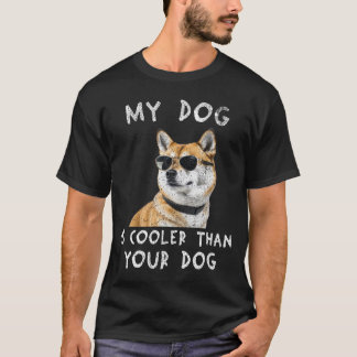 Camiseta Shiba Inu Meu Cachorro é Mais Legal do que o Seu C