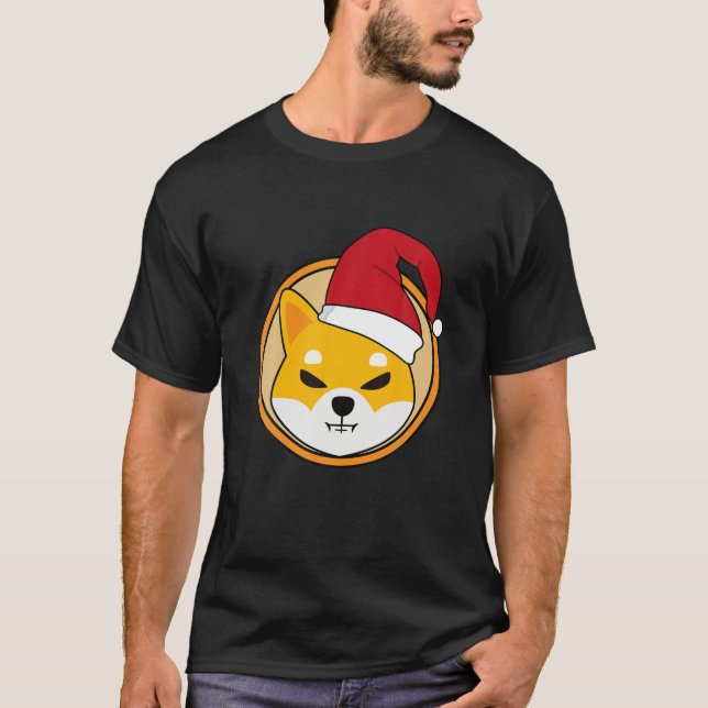 Camiseta Shiba Inu Moin Christmas Shiba Token Shiba Inu (Frente)