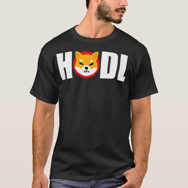 Camiseta Shiba Inu Moin Crypto Token Shib Hodl Exército Shi (Frente)