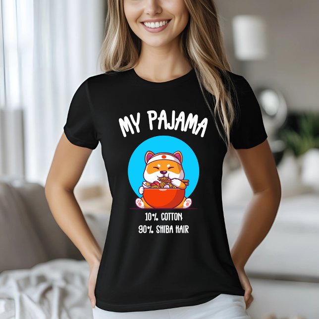 Camiseta Shiba Inu Ramen (Criador carregado)
