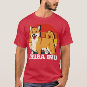 Camiseta Shiba Inu Retro