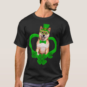 Camiseta Shiba Inu Saint Patrick's Day Dog Mãe
