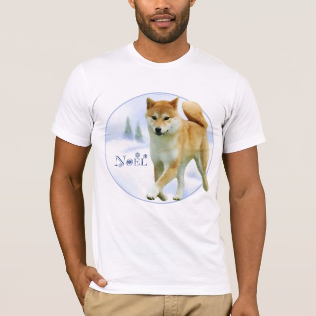 Camiseta Shiba Noel (Frente)