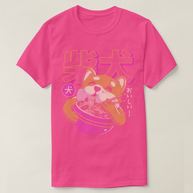Camiseta Shiba Noodles (Frente do Design)