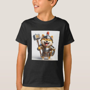 Camiseta Shiba Warrior #5 Hammer Sticker