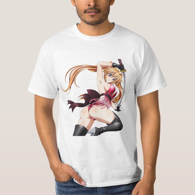 Camiseta Shidou Irina - Segundo grau DxD (Frente)