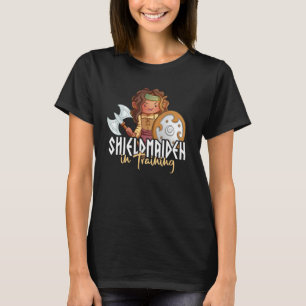 Camiseta Shieldmaiden no Treinamento I Valkyrie Girls Toddl