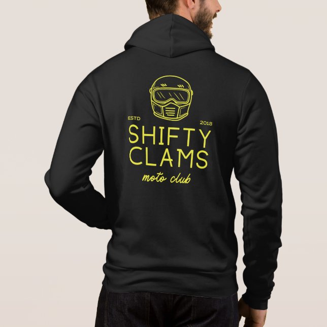 Camiseta Shifty Clams Hoodie (Verso)