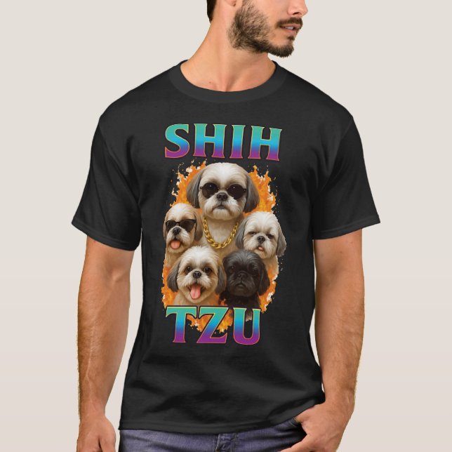Camiseta Shih Tzu  (Frente)