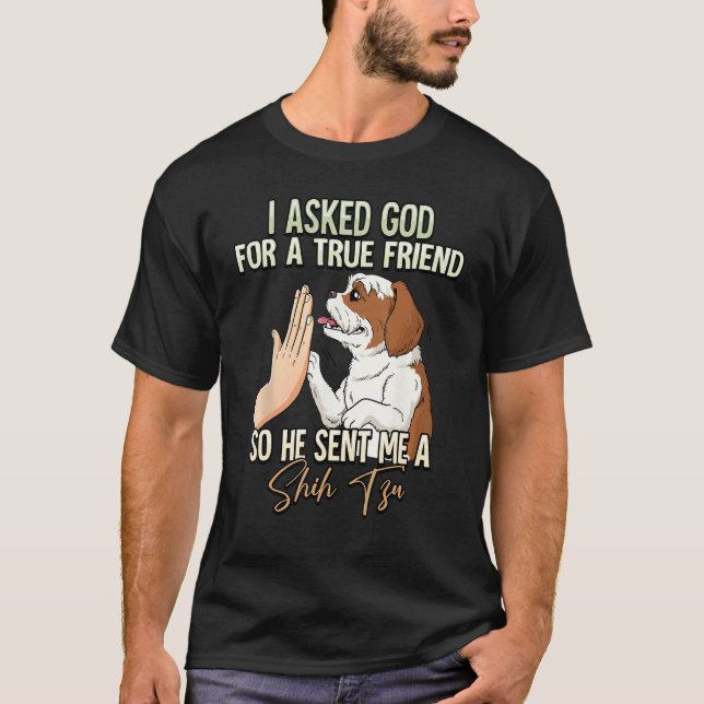 Camiseta Shih Tzu 1 (Frente)