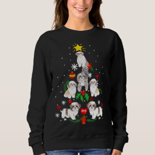 Camiseta Shih Tzu Árvore de Natal